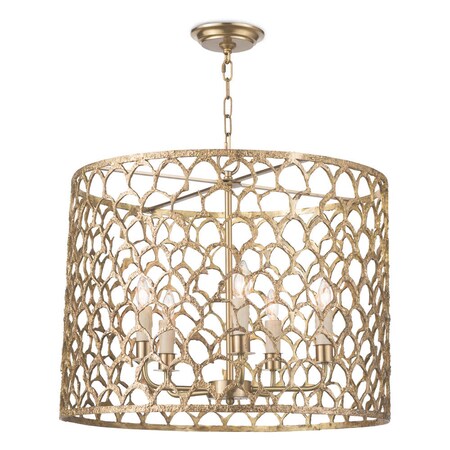 Regina Andrew Cabana Chandelier (Brass) 16-1131